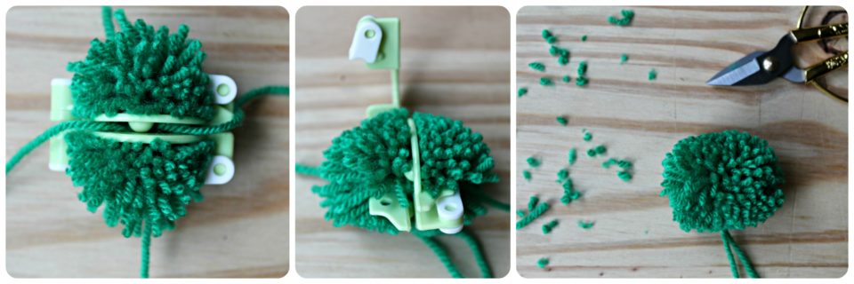 DIY - Un cadre pompons - The Funky Fresh Project 