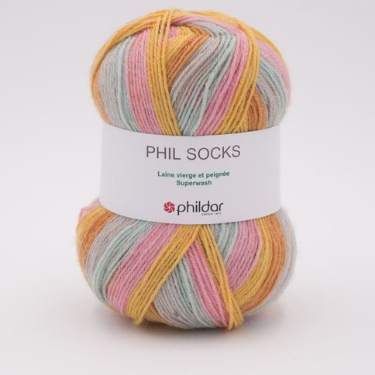 Fil à Chaussettes Phildar FP Nymphea The Funky Fresh Project